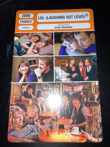 Carte fiche cinema 2009 lol - carte,